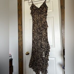 Paris Hilton Leopard Print Dress